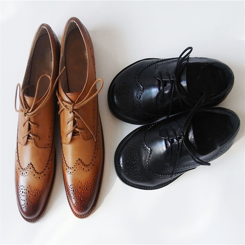 Кожени обувки Brogue