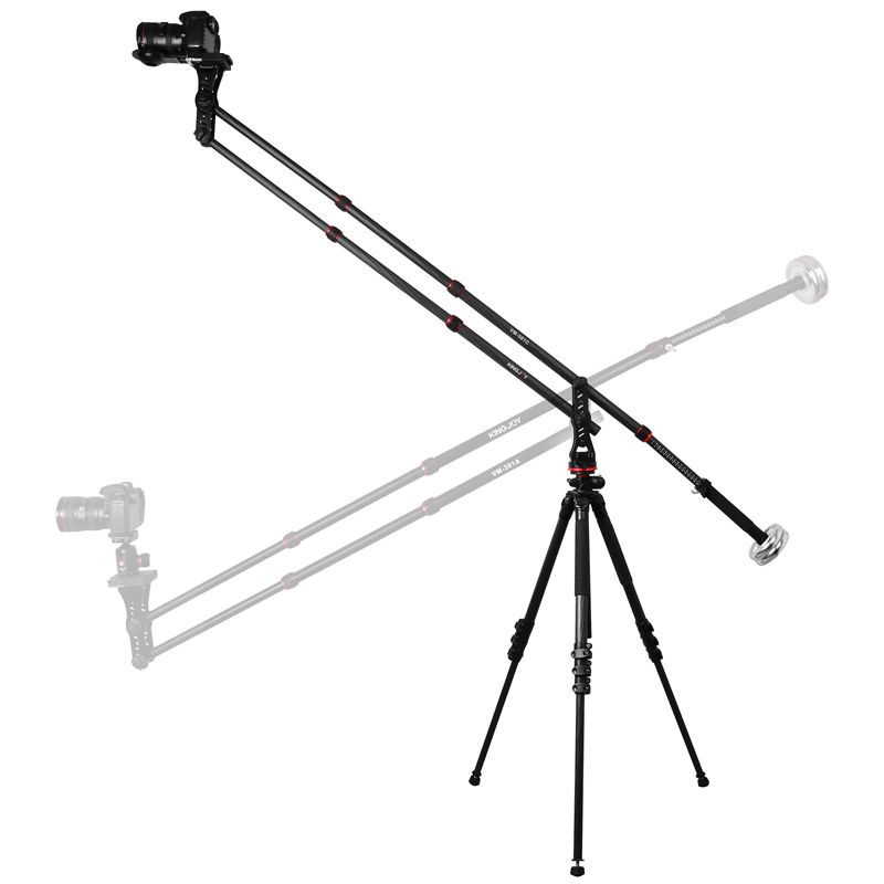 KINGJOY VM-301C Нов професионален кран MiniJib за камера DSLR