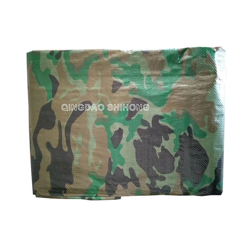 Камуфлаж Tarp Огнеупорно платно на палатка
