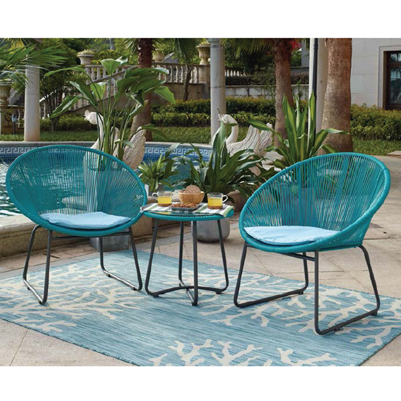 Стийл & wicker 3PCs sofa set VV-604
