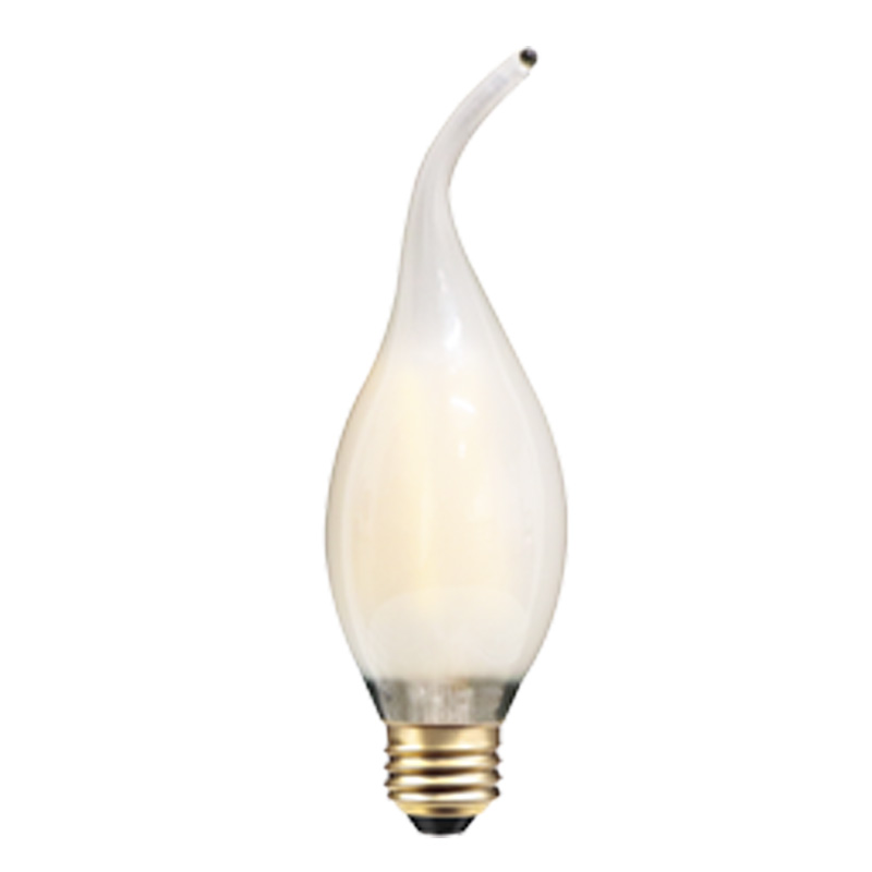 C35 Свещена нажежаема свещ с малък размер топла бяла лампа