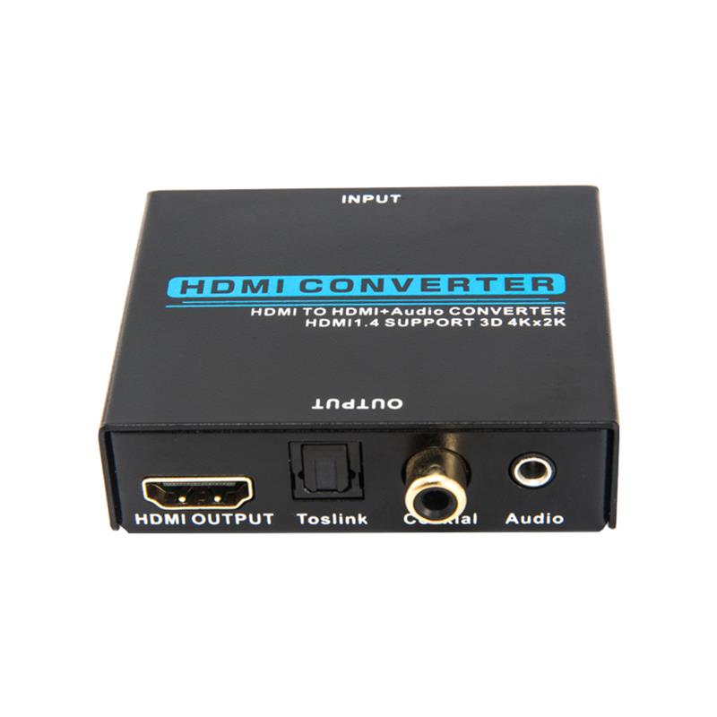 V1.4 HDMI Audio Extractor HDMI към HDMI + Audio конвертор Поддръжка 3D Ultra HD 4Kx2K @ 30Hz