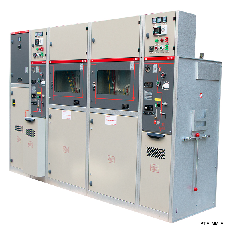 Газоизолиращо разпределително устройство с изолация на газ 25kV (GIS) sf6