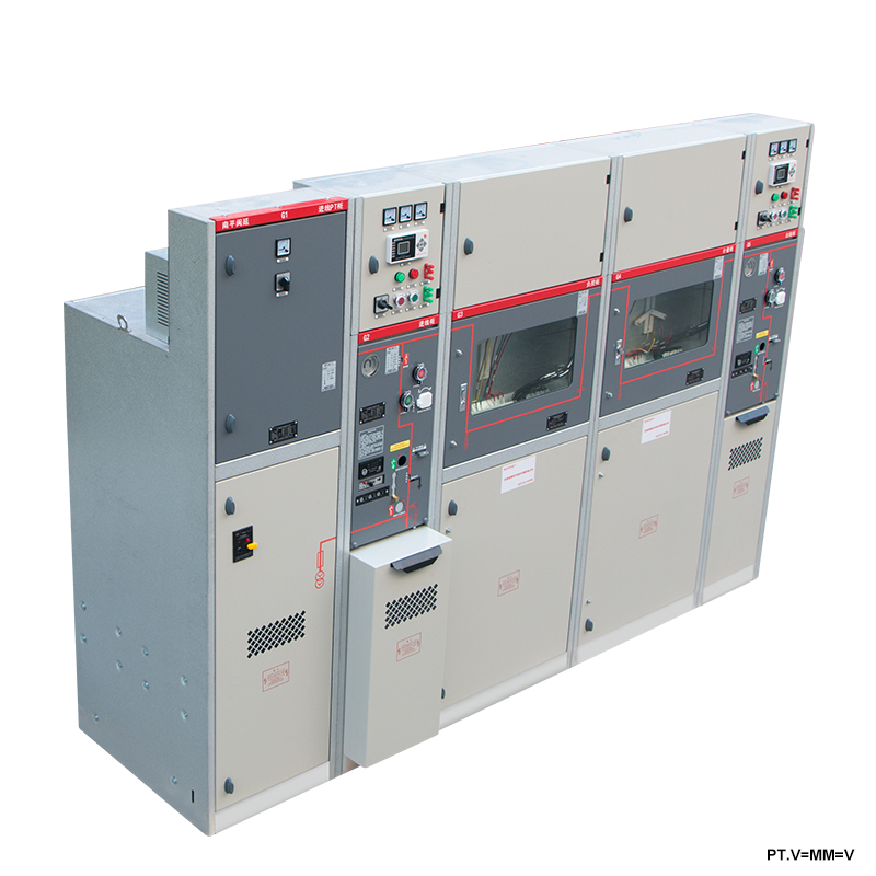 Газоизолиращо разпределително устройство с изолация на газ 25kV (GIS) sf6