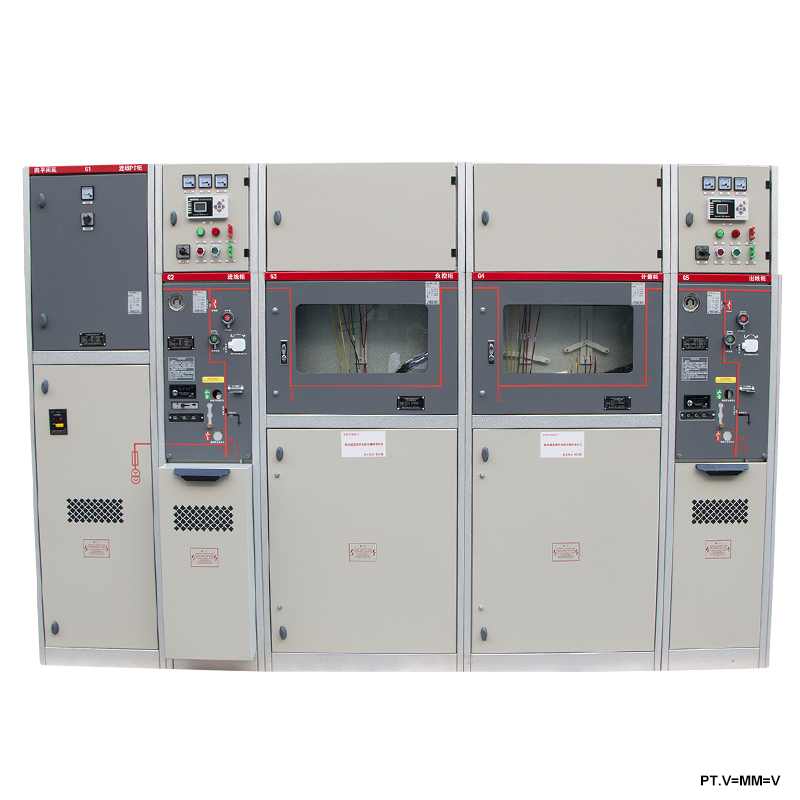 Газоизолиращо разпределително устройство с изолация на газ 25kV (GIS) sf6