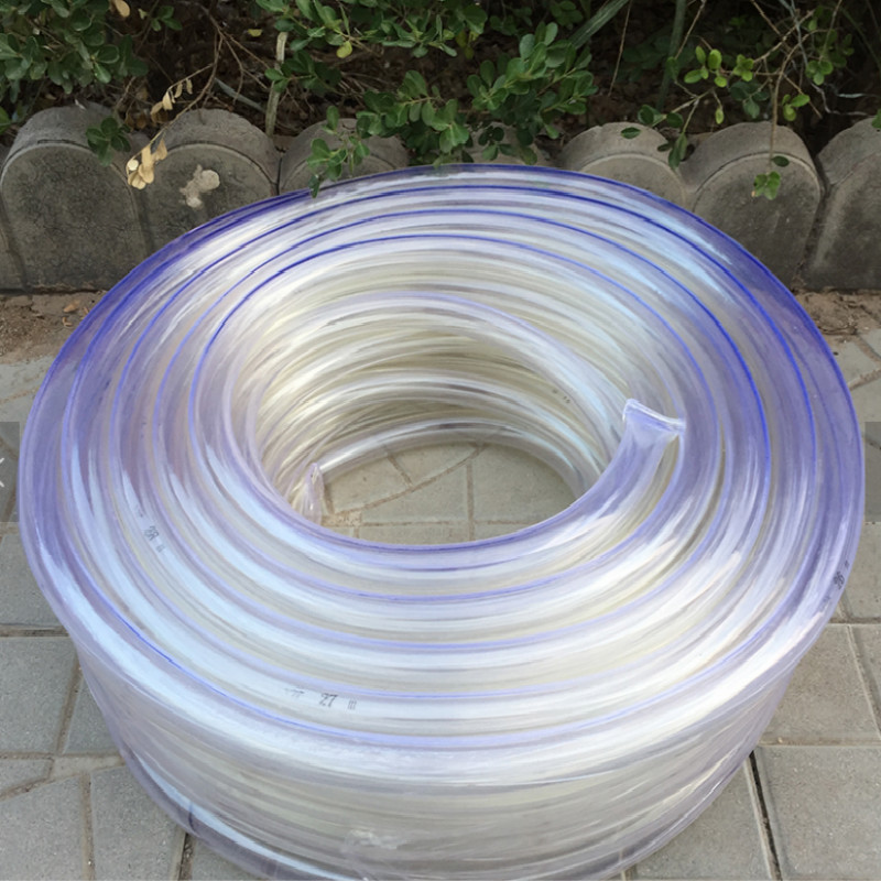 Прозрачен PVC 1 инчов водопровод пластмасова гъвкава маркуч цена прозрачна пластмасова въздушна тръба