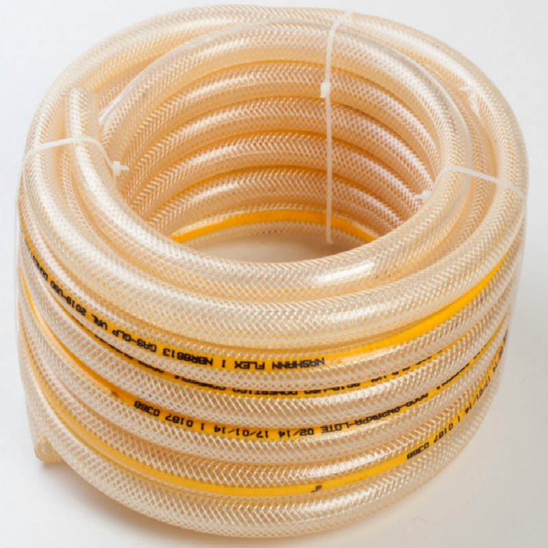 Цветен висококачествен пвх маркуч, подсилен с високо налягане