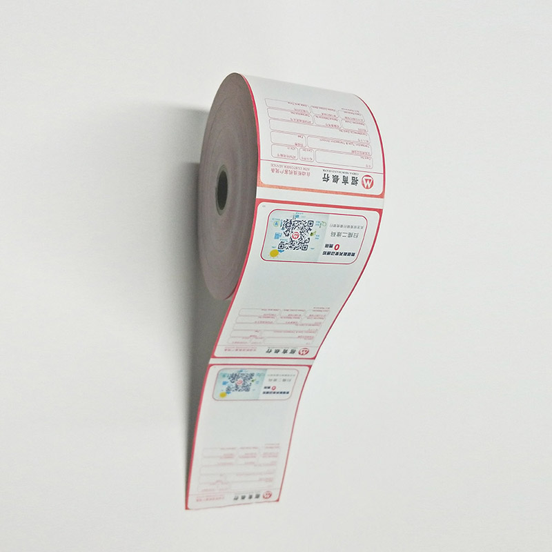 Ролка с напечатана термична хартия с ширина 80 мм за банкомат
