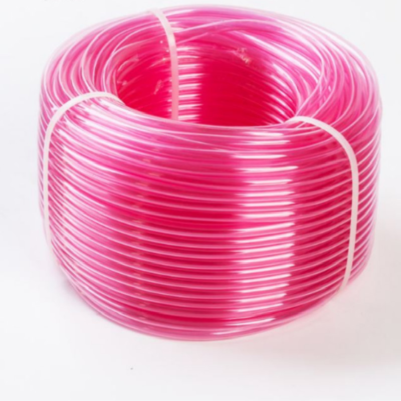 Цветен гъвкав мек пластмасов маркуч PVC прозрачен маркуч за течна вода