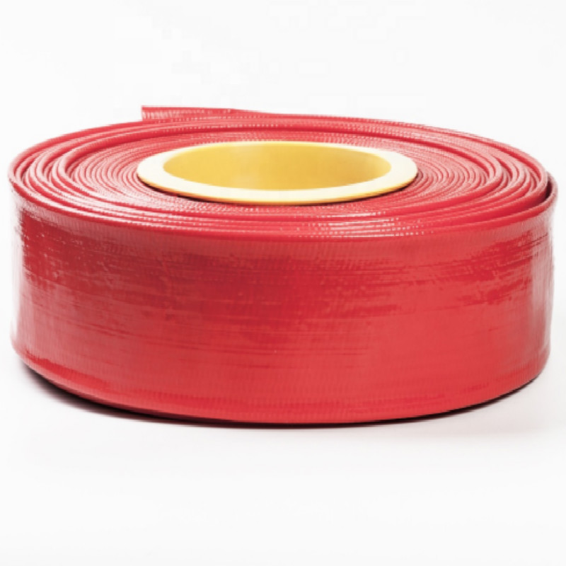 Анти-UV високо налягане с голям разтвор на лайфлат маркуч за напояване, напояване, pvc маркуч, произведен в Китай