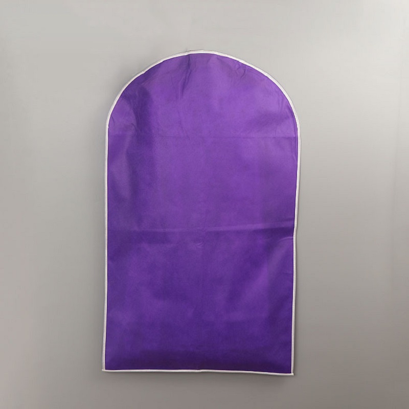 SGW16 на едро мъже дамски дамски костюм покриваща чанта за дрехи лилави чанти за дрехи сгъваеми