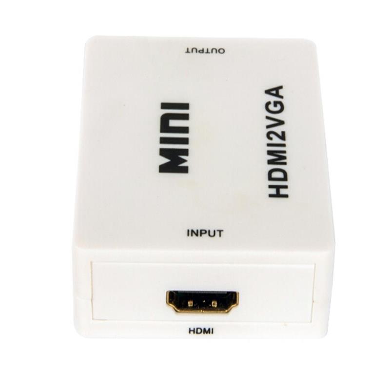 Мини размер HDMI към VGA + аудио конвертор 1080P