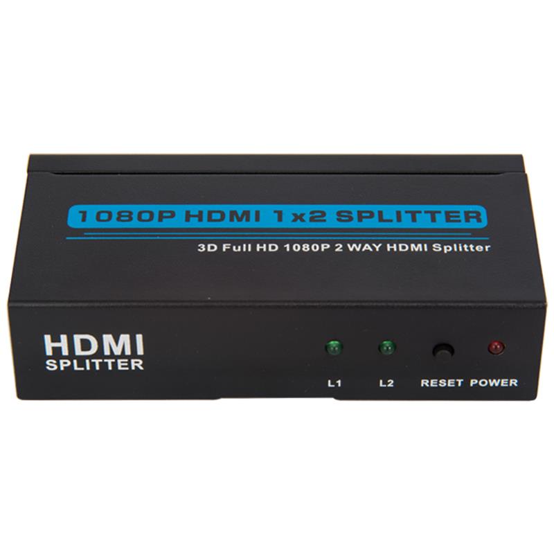 Два порта HDMI 1x2 Splitter Поддръжка 3D Full HD 1080P