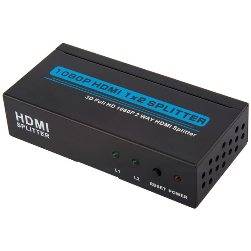 Два порта HDMI 1x2 Splitter Поддръжка 3D Full HD 1080P