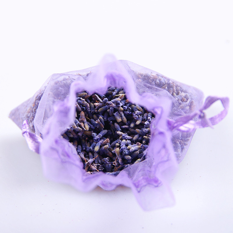 SGS57 Потребителски принтер Евтин малък Мини Рециклиран Цветен Органза Бонбон Dravstring Pough Lavender Bags Sachet Bag Gaganza Lavender Aroma Bag