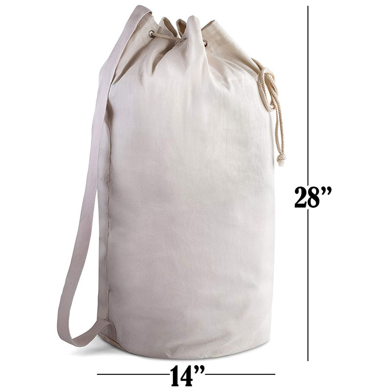 SG71 Еко-Friendly Organic Cotton Canvas Duffle Printable Hotel Drwstring Wash Bag Heavy Duty