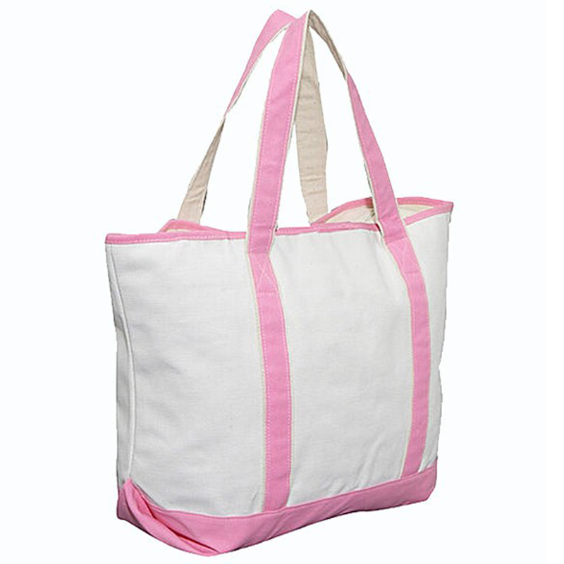SG72 Потребителски размер тежък дълг на открито Summer Beach Cotton Tote Pag