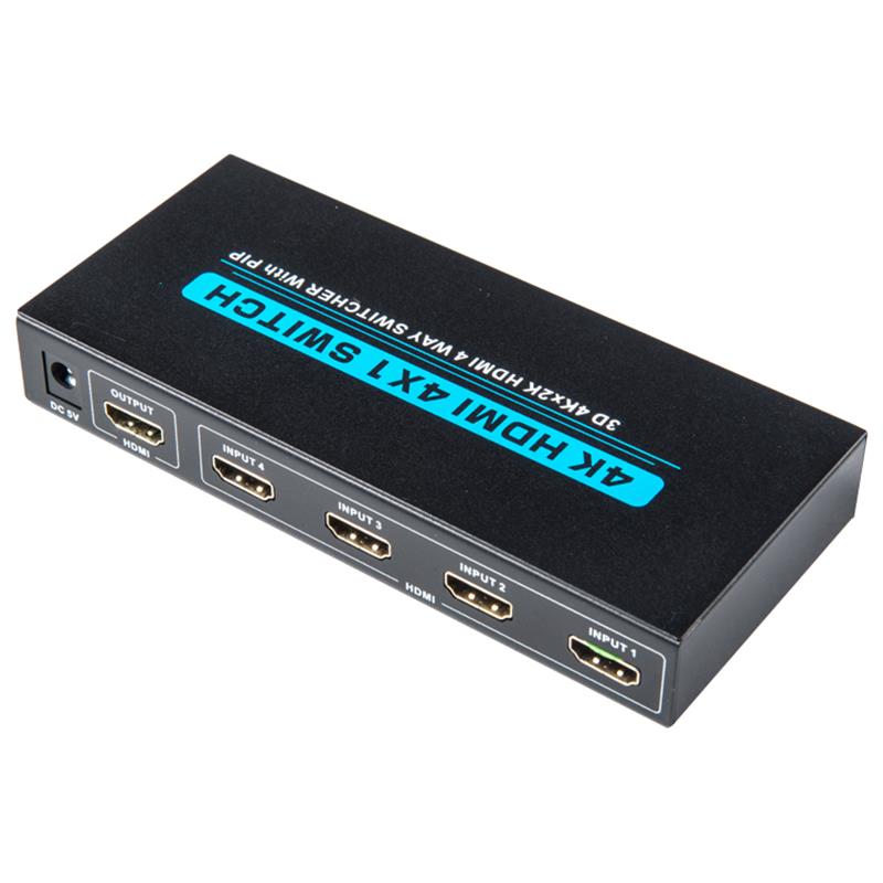 V1.4 4K/30Hz HDMI 4x1 Switch PIP Support 3D Ултра HD 4K*2K/30Hz