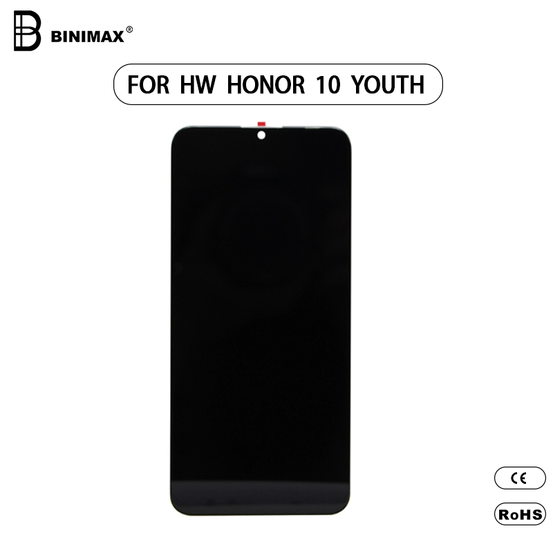 BINIMAX Мобилен телефон TFT LCD екрани Сглобяващ дисплей за HW чест 10 младежи