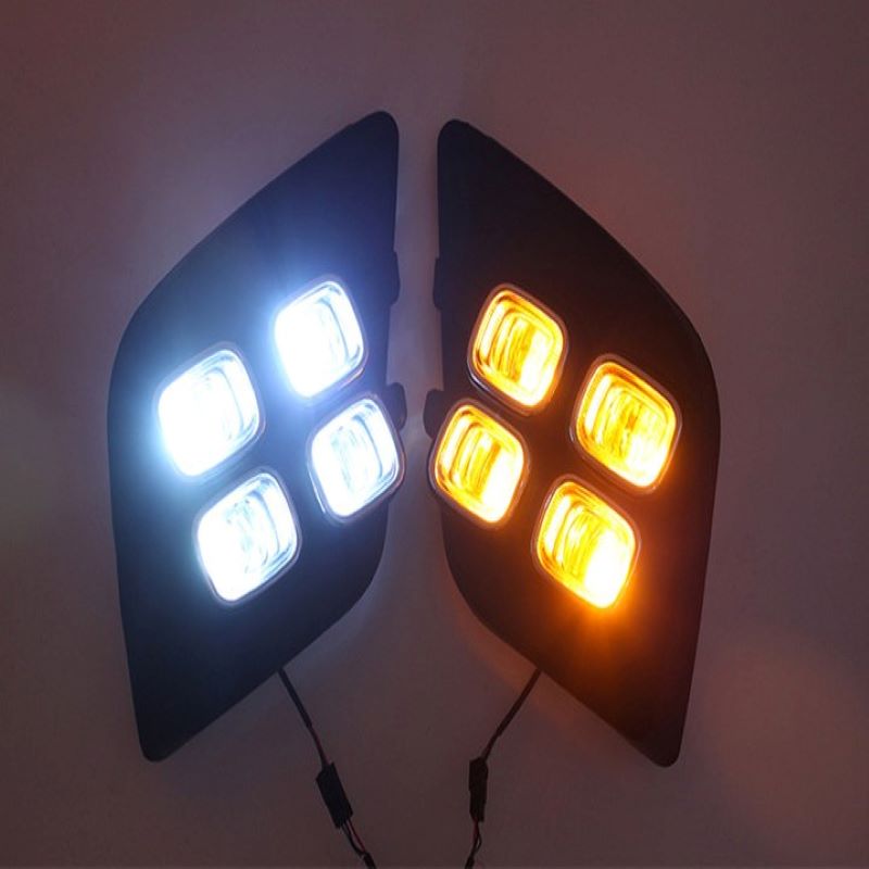 Дневни светлини за Toyota Revo/Toyota Hilux 2014/2016,Foglamp for Toyota Revo/Toyota Hilux DRL