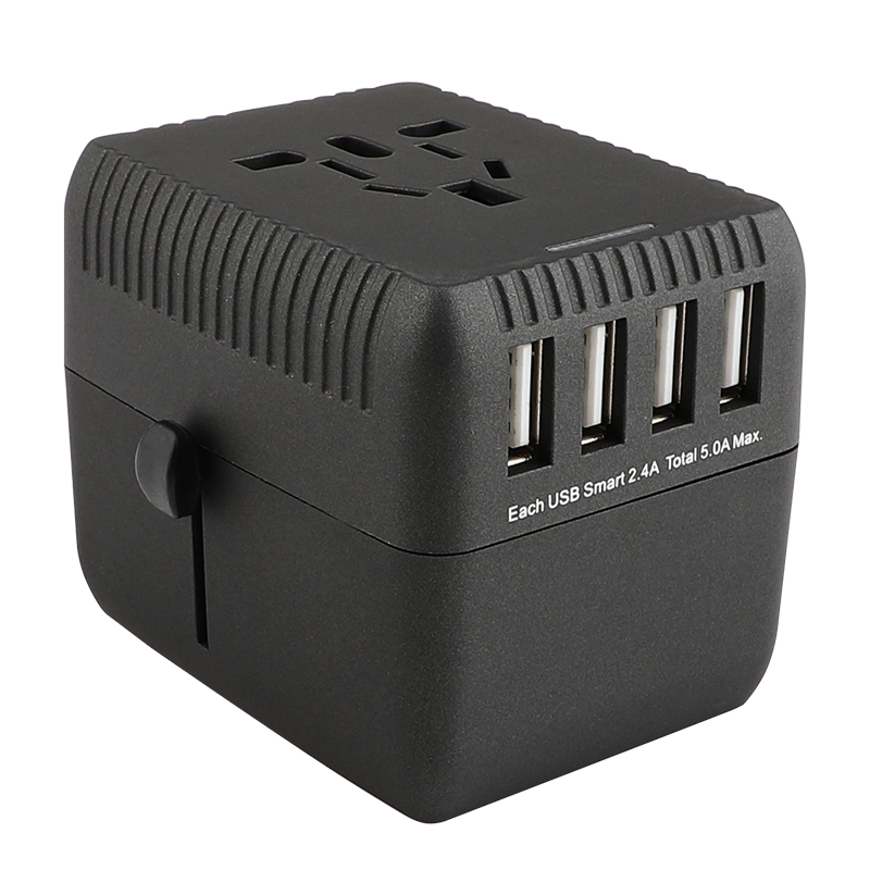 RRRTRAVEL Universal Travel Adapter, International Power Adapter, Worldwide Plug Adaptor с 4 USB Ports, High Speed 5A Wall Charger, All in One AC Socket for USA UK AUS Europe Cell Lappot
