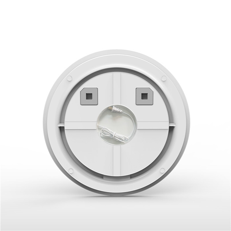 Хотел Кругъл LED лек грим Огледало, монтиран на стена Евтино огледало за баня