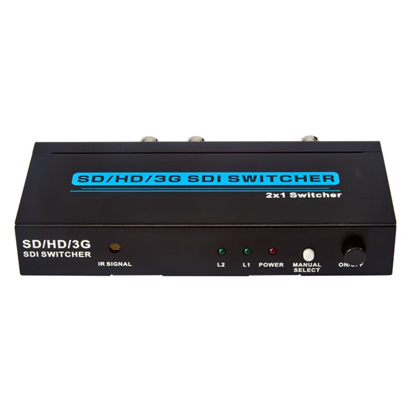 SD / HD / 3G SDI 2x1 SWITCHER Поддръжка 1080P