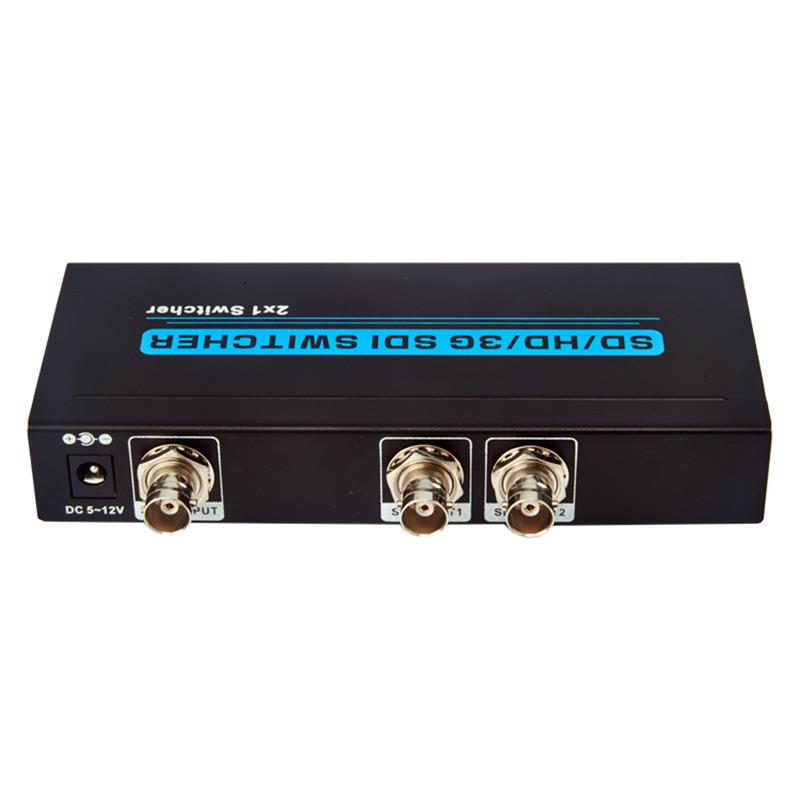 SD / HD / 3G SDI 2x1 SWITCHER Поддръжка 1080P