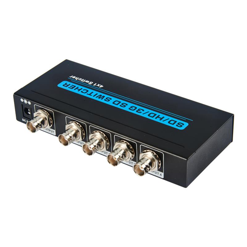 SD/HD/3G SDI 4x1 SWITHER поддръжка 1080P