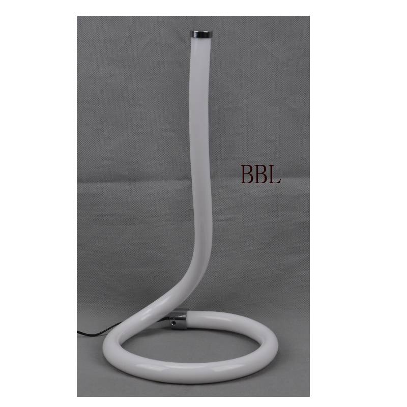 LED настолна лампа с акрилна тръба и без сянка