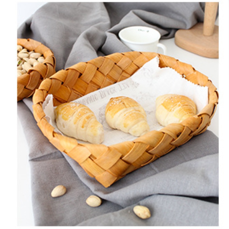 Дървена тава за домашна декорация