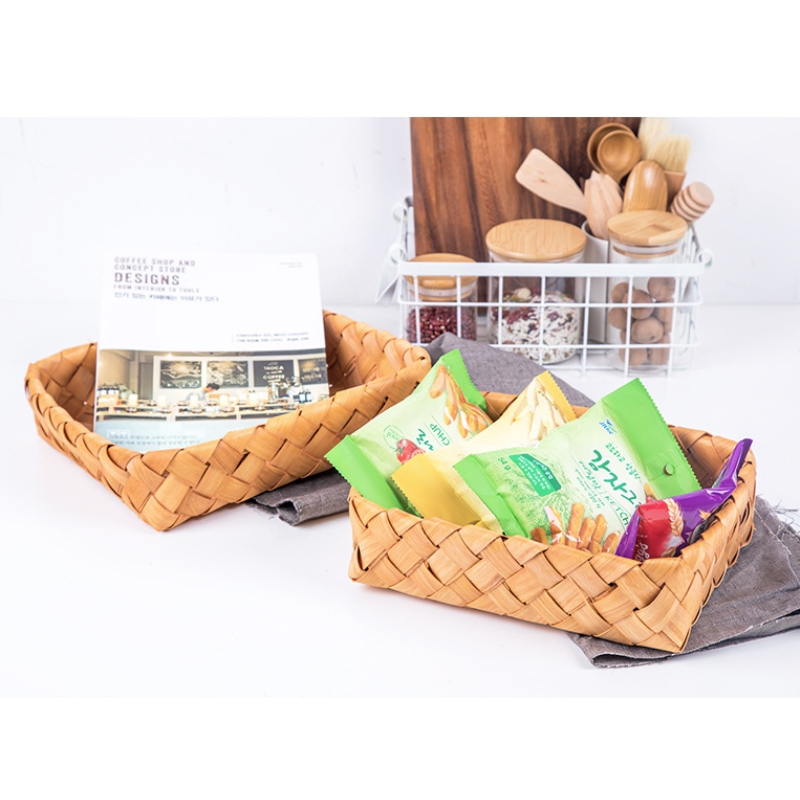 Дървена тава за домашна декорация