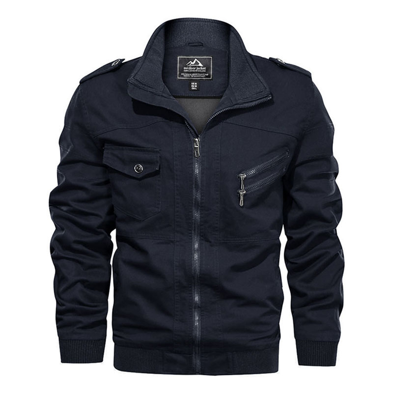 TicK Work Jacket men Fashing Cutom Plus Size Bomber Fleece Winter Coat