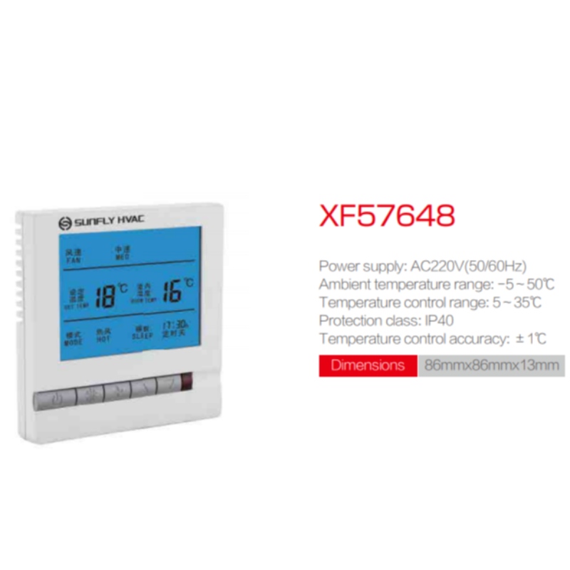Sunfly XF57648 Регулаторен регулатор Термостат Цифров регулатор на температурата