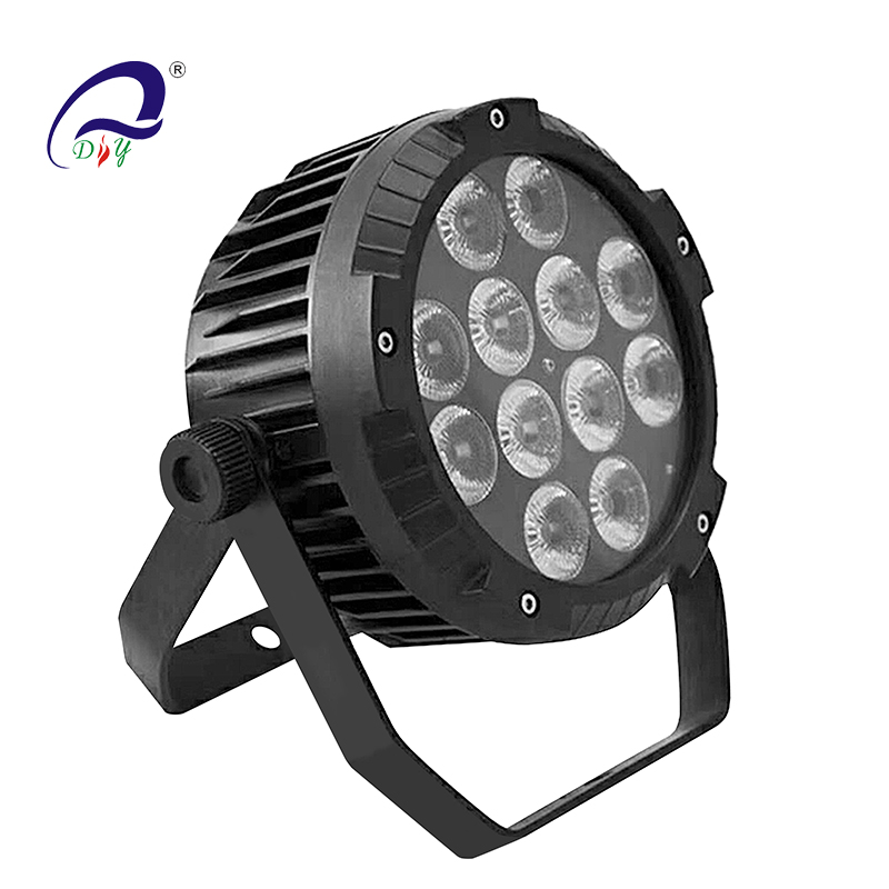 PL20 12PCS Водоустойчив IP65 LED Par сценична светлина