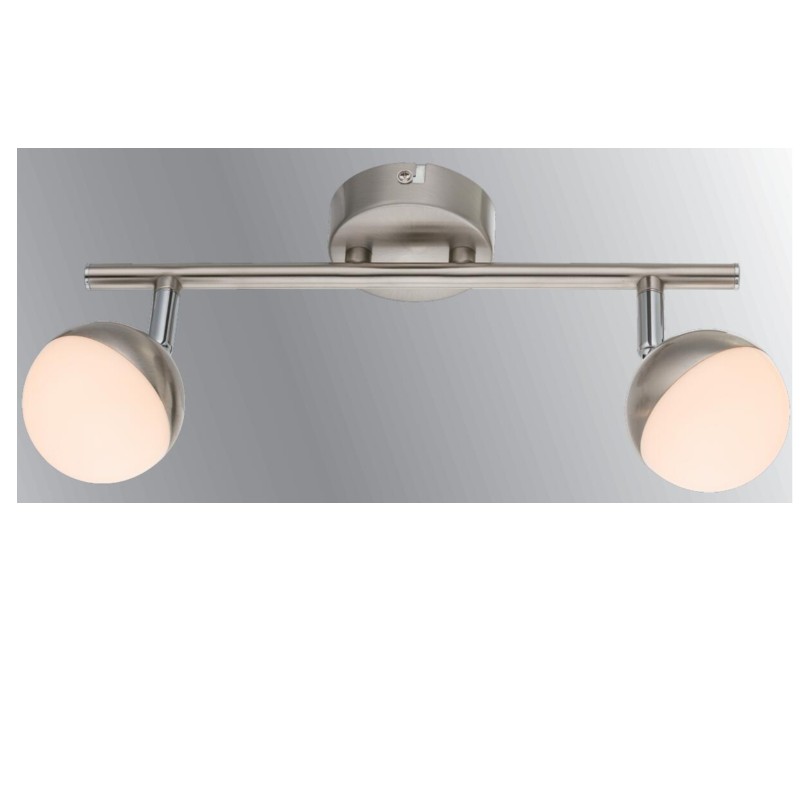 Високоволтова LED прожекторна светлина-2, с половин сферичен пластмасов нюанс