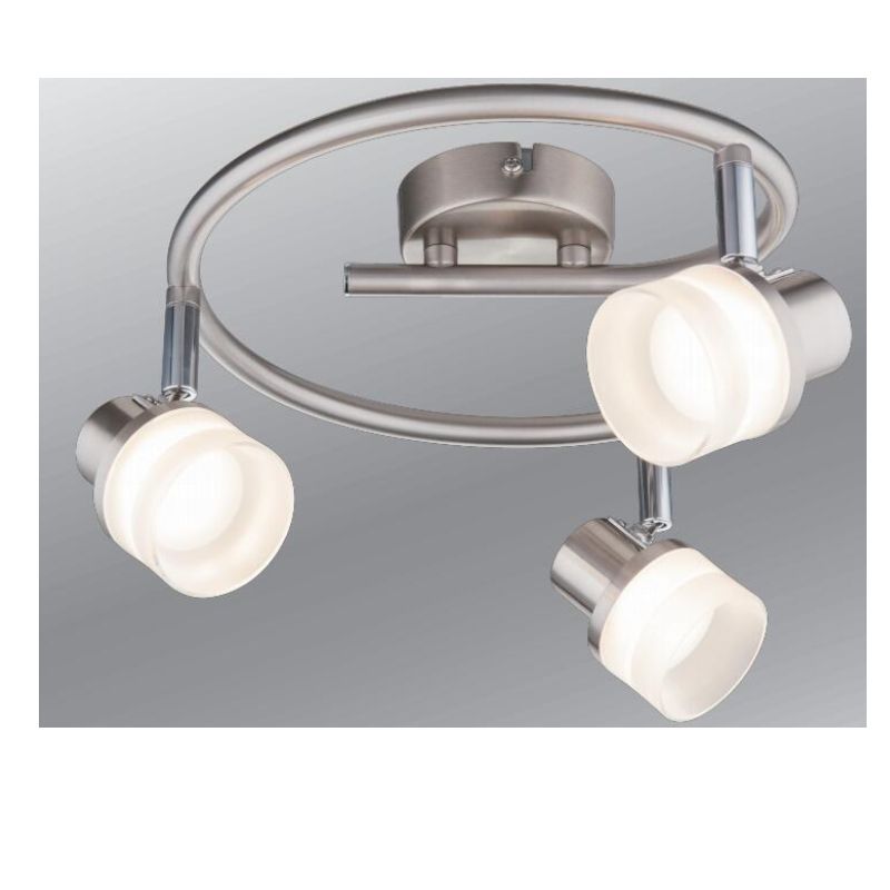 Високоволтова LED прожекторна светлина-3, с цилиндрова пластмасова сянка