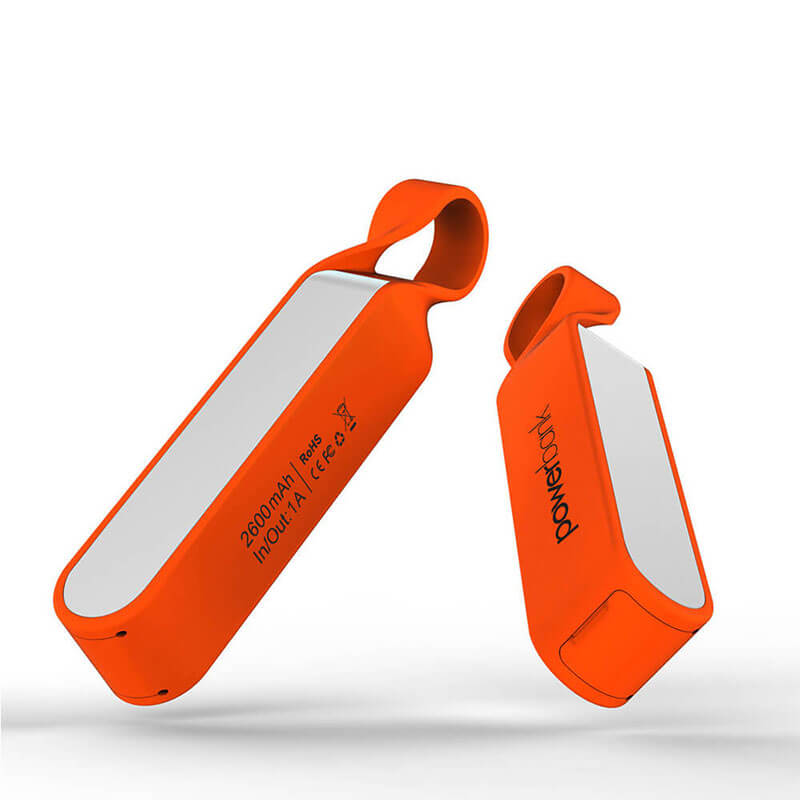 Mini Waterproof Mobile Батерия IPX6 Power Bank с ключодържател