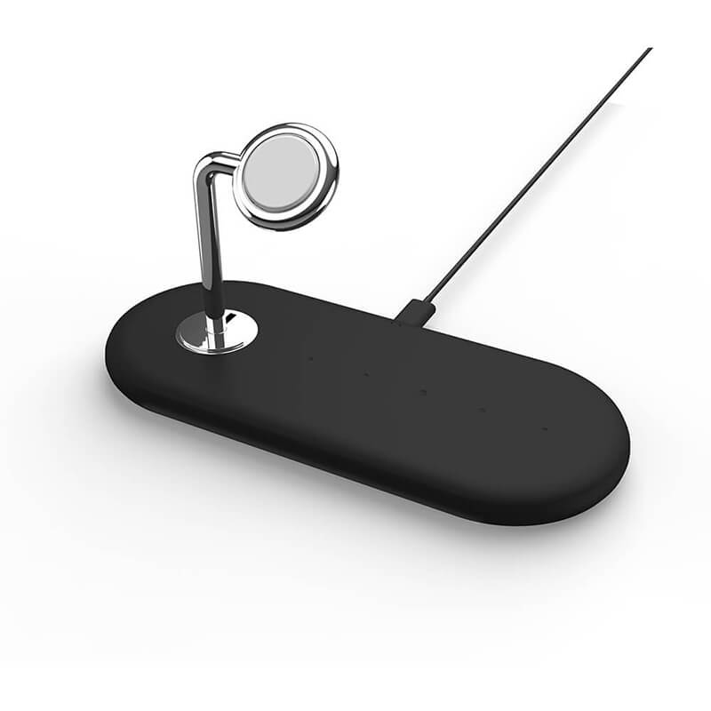 3 в 1 станция за безжично зарядно устройство (за IPhone, Airpods и Apple Watch)