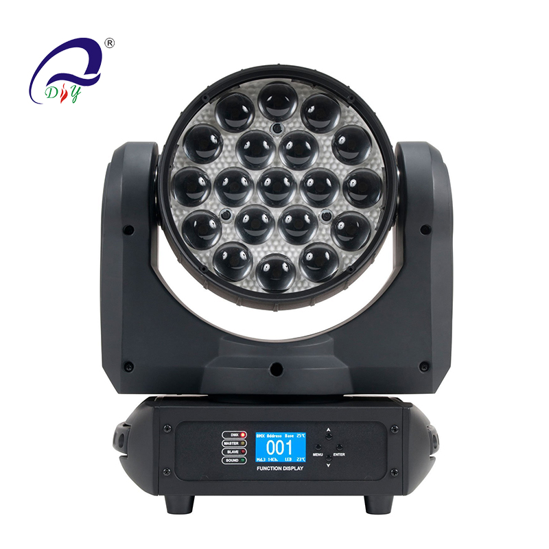 PL-65 19PC*12W измиване на LED Zoom Движеща се светлина за сцената и дискотеката