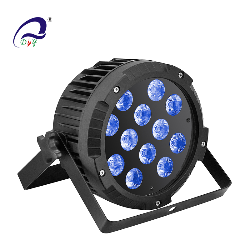 PL20 12PCS Водоустойчив IP65 LED Par сценична светлина