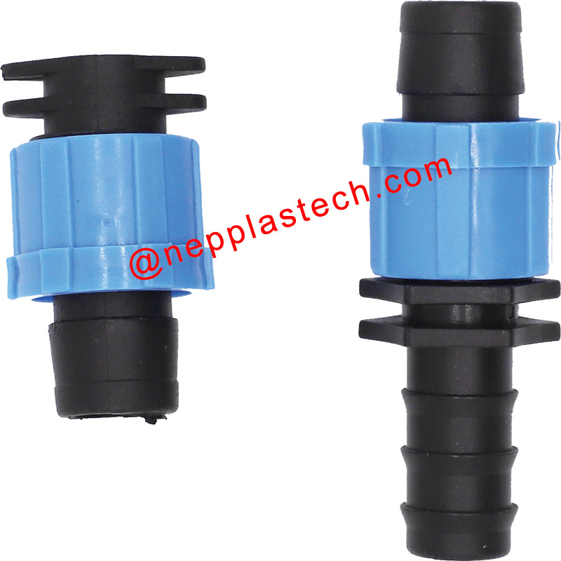 селскостопанско стопанство растение компоненти за капково напояване на вода Dn16mm конектори за капелна лента