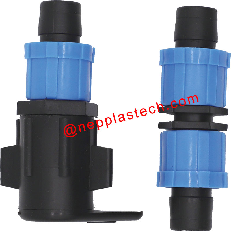 селскостопанско стопанство растение компоненти за капково напояване на вода Dn16mm конектори за капелна лента