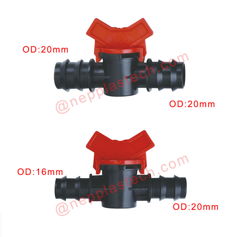 градинска слънчева автоматична напоителна клапа за капково маркуч селско стопанство напояване капкови лентови съединителни кл...