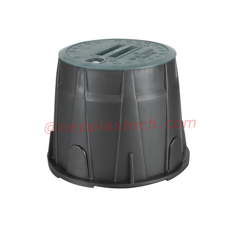 пейзажна слънчева система за автоматично напояване 6 10 12 инча пластмасов клапан и кутия за водомер