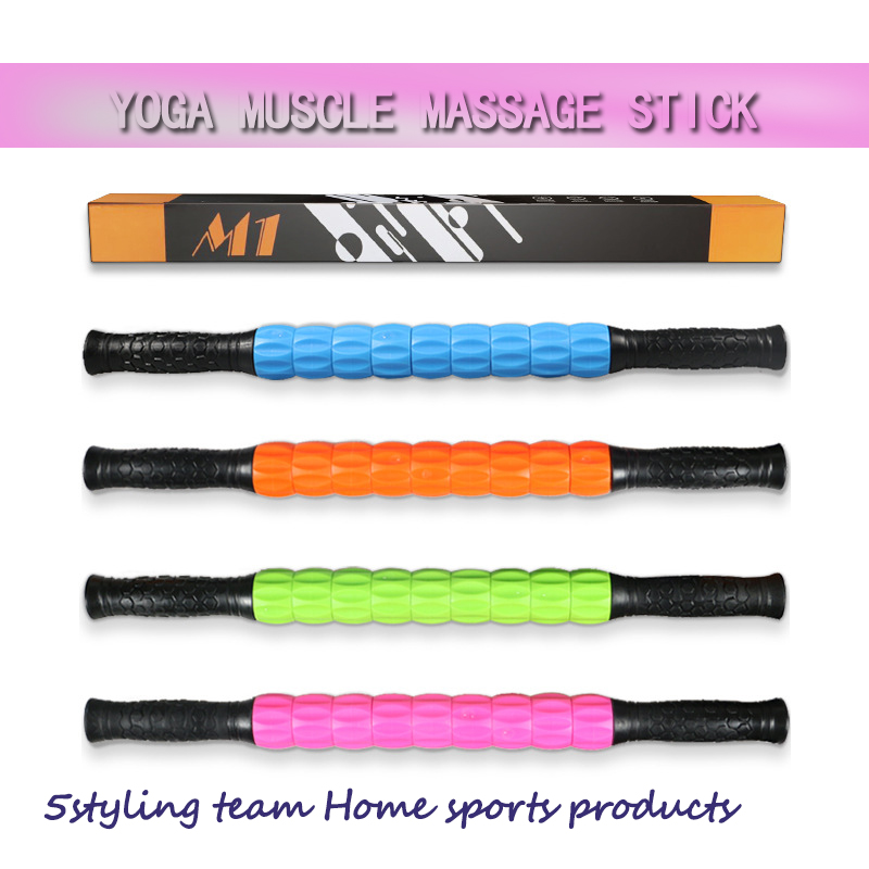 Масажна пръчка за фитнес мускул Йога дълбока мускулна релаксация Масажна ос частно образование масажна пръчка за ролкови предав...