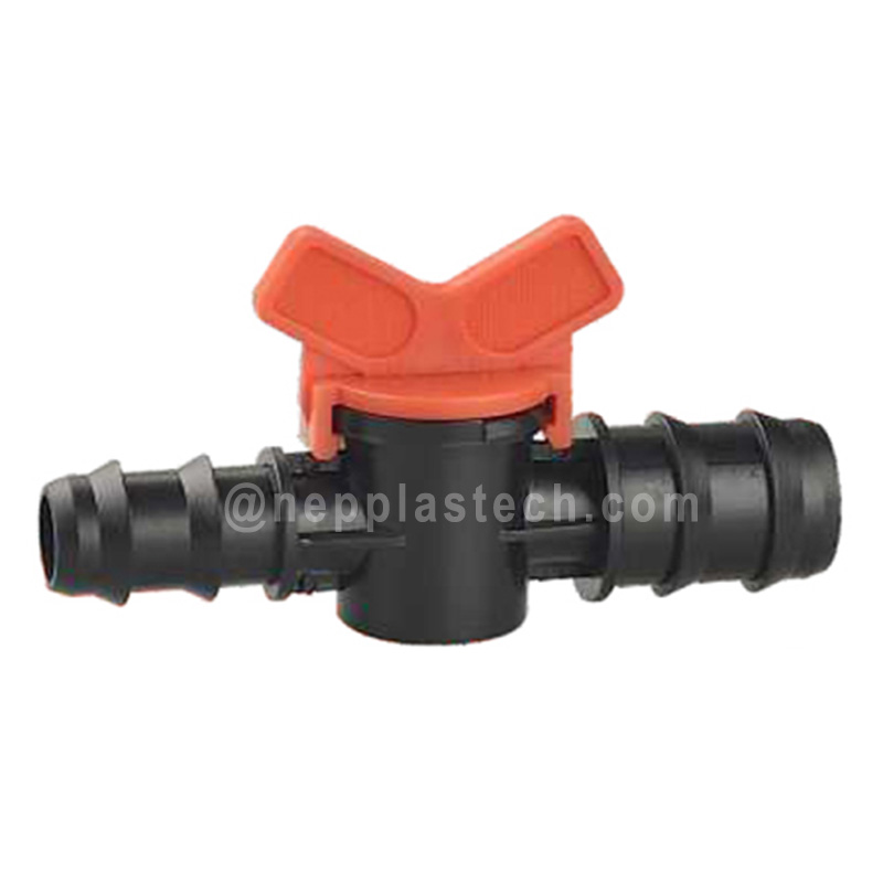 градинска автоматична напоителна система за капелни тръби 20 мм до 16 мм, редуциращи конектори за бодлива клапа