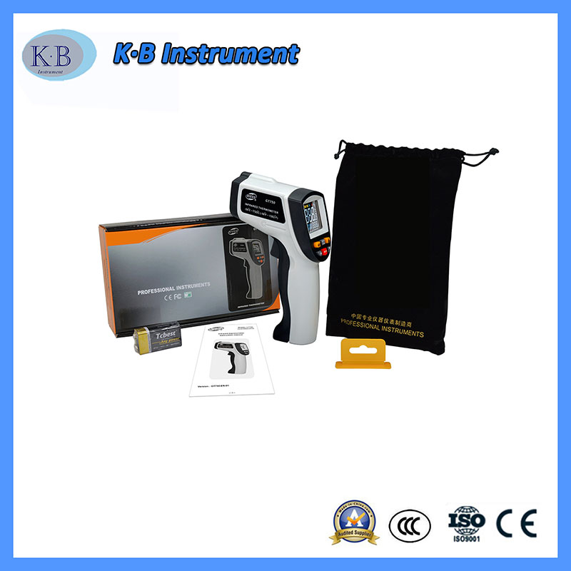 Цветен екран GT750 Инфрачервен термо Тех Цифров термометър Китай Производител на едро за промишлена употреба