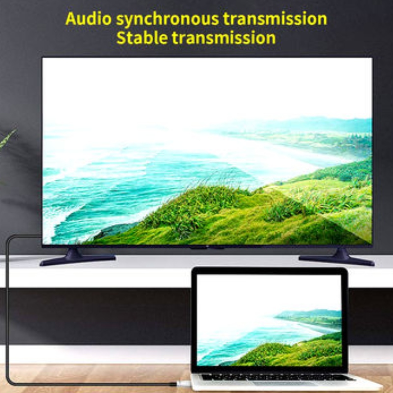 60M / 197ft високоскоростен HDMI кабел 2.0v 18G 4K @ 60hz 3D ACR аудио и видео кабел, HDMI AOC