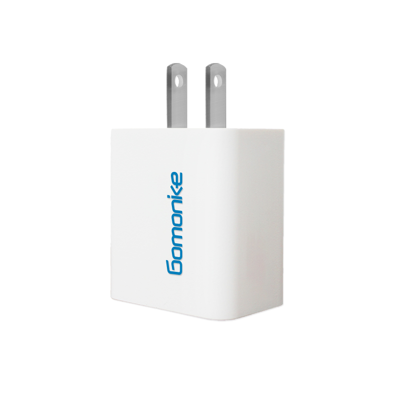 US Plug Adapter, 2.1A Dual USB Wall Charger Съвместимо с iPhone,Samsung,други Android Cell Phones